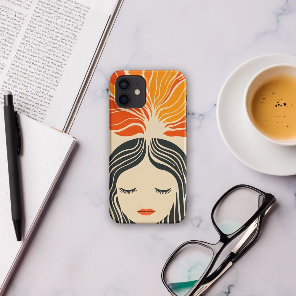 Blossoming Tranquility | Phone Case |  12 | Snap Case | Matte