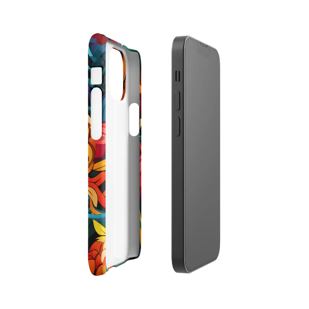 Tropical Harmony | Phone Case |  13 Mini | Snap Case | Matte