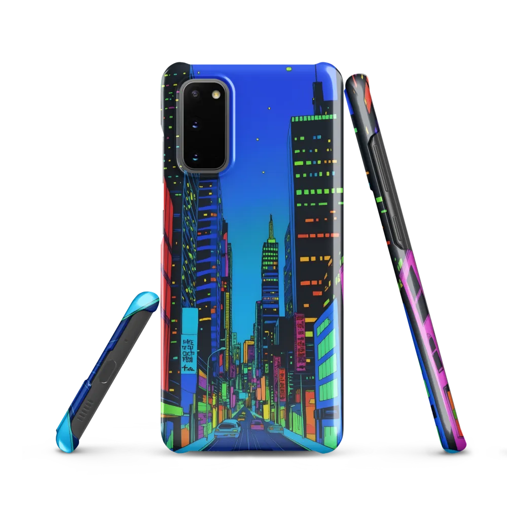 Neon Dreamscape: A Futuristic City at Dusk