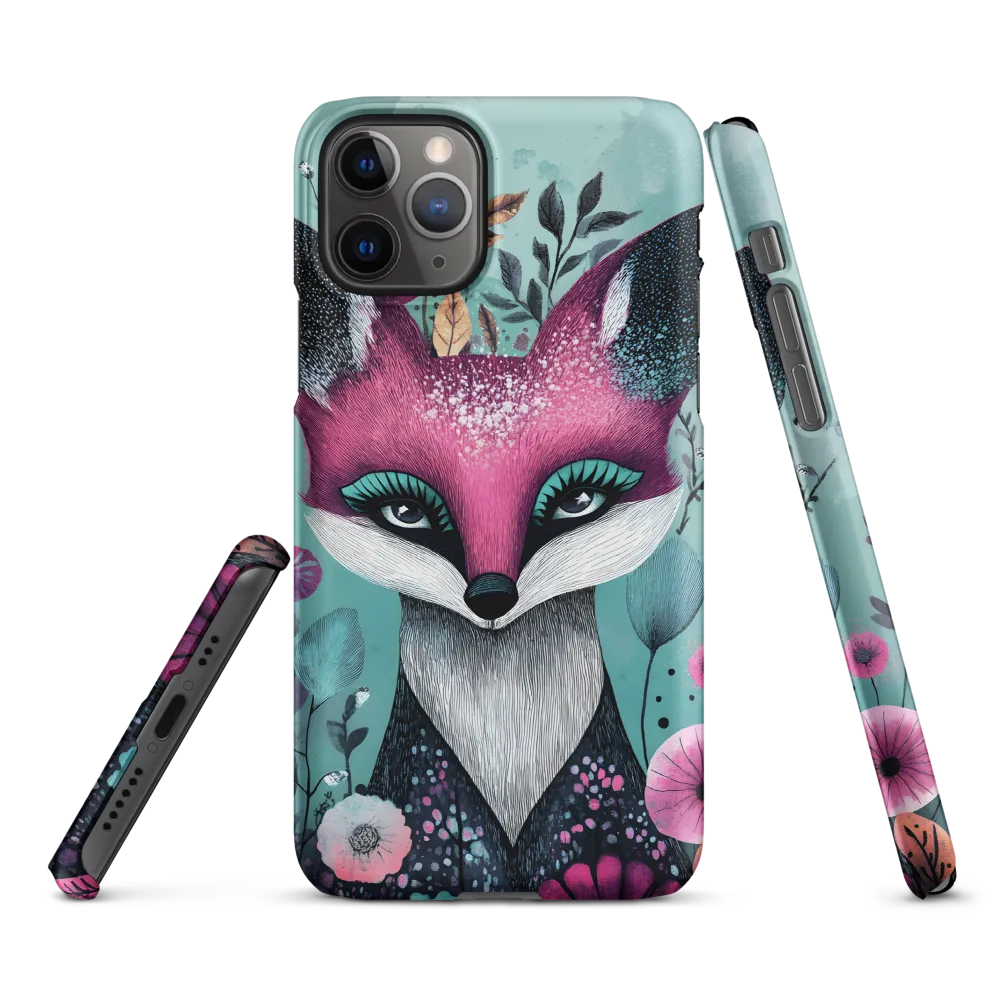 Whimsical Fox Among Blossoms
