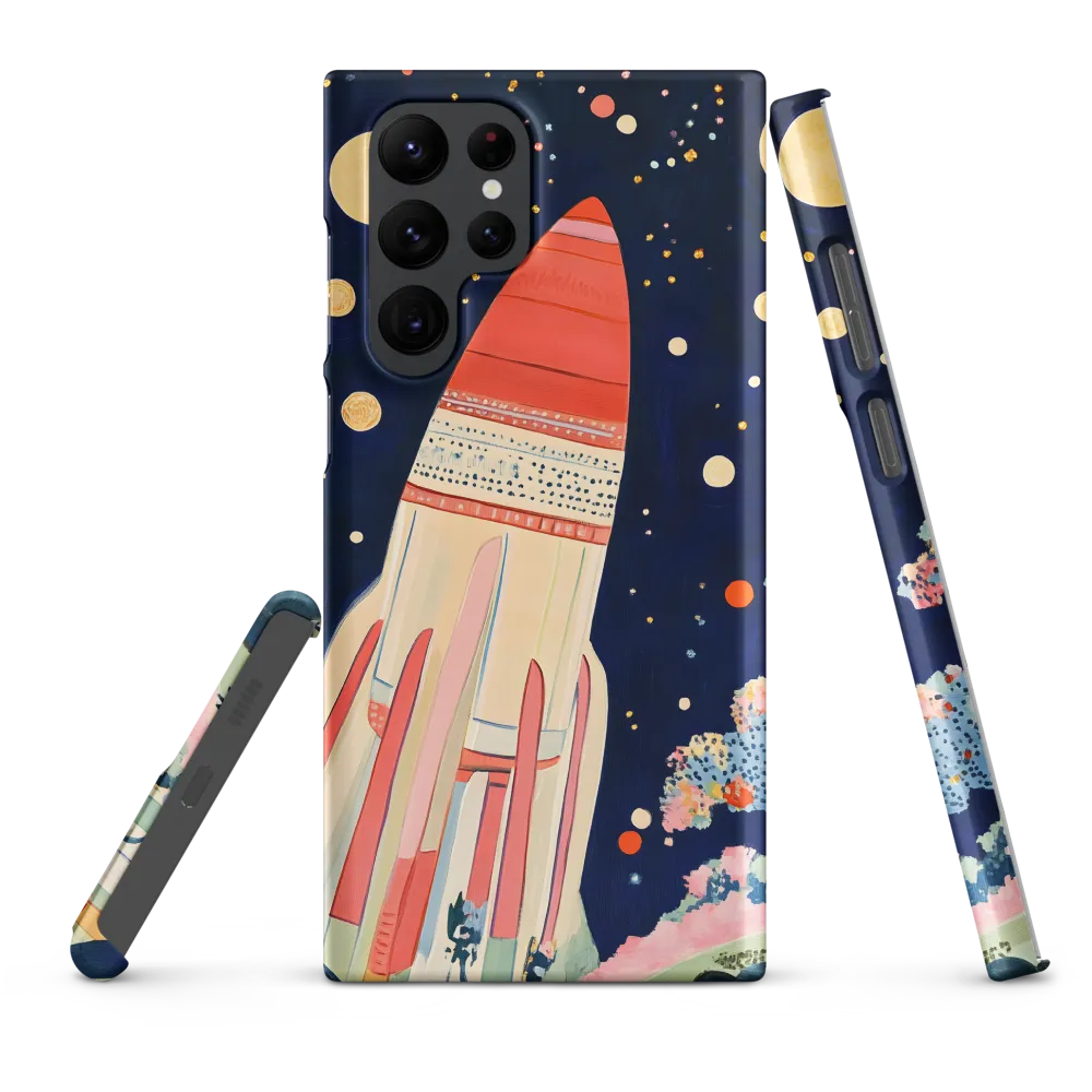 Cosmic Dreams: The Rocket's Journey