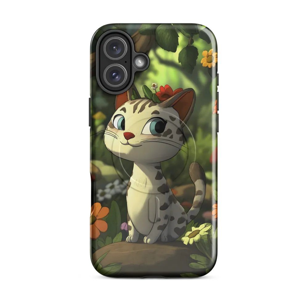 Whimsical Forest Cat