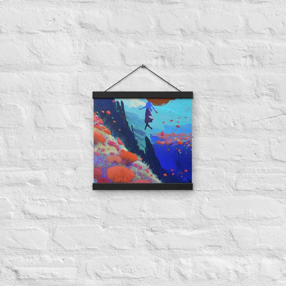 Whispers of Freedom | Poster With Black Wood Hanger | 12″×12″