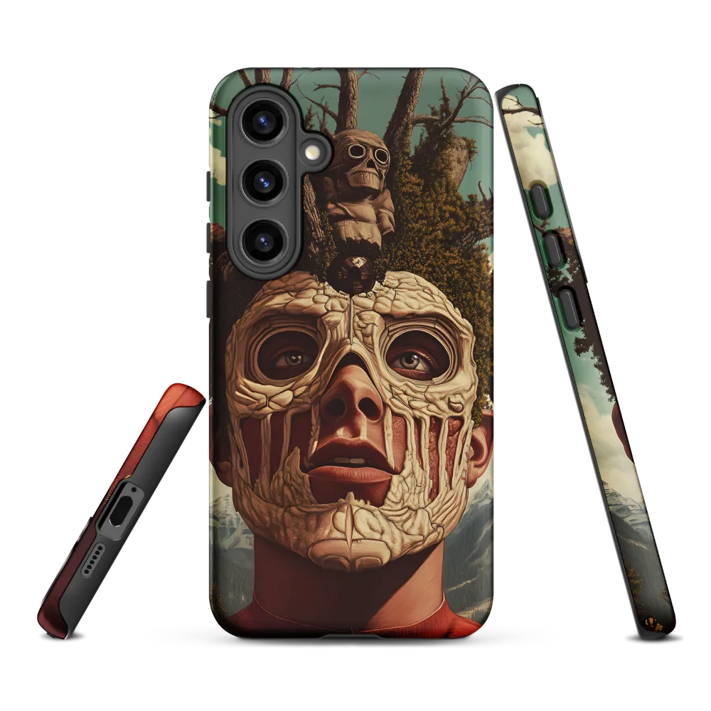 Nature's Mask: A Surreal Exploration