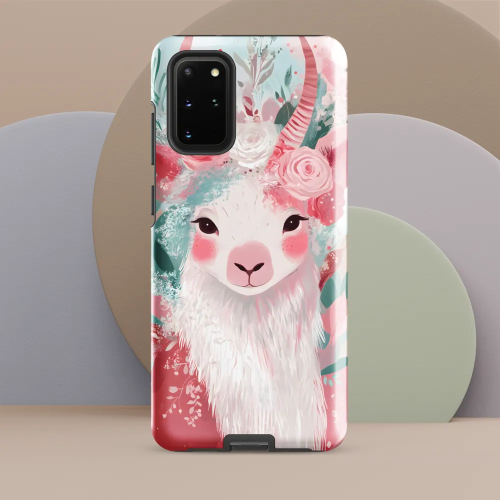 Spring Whimsy: The Floral Goat