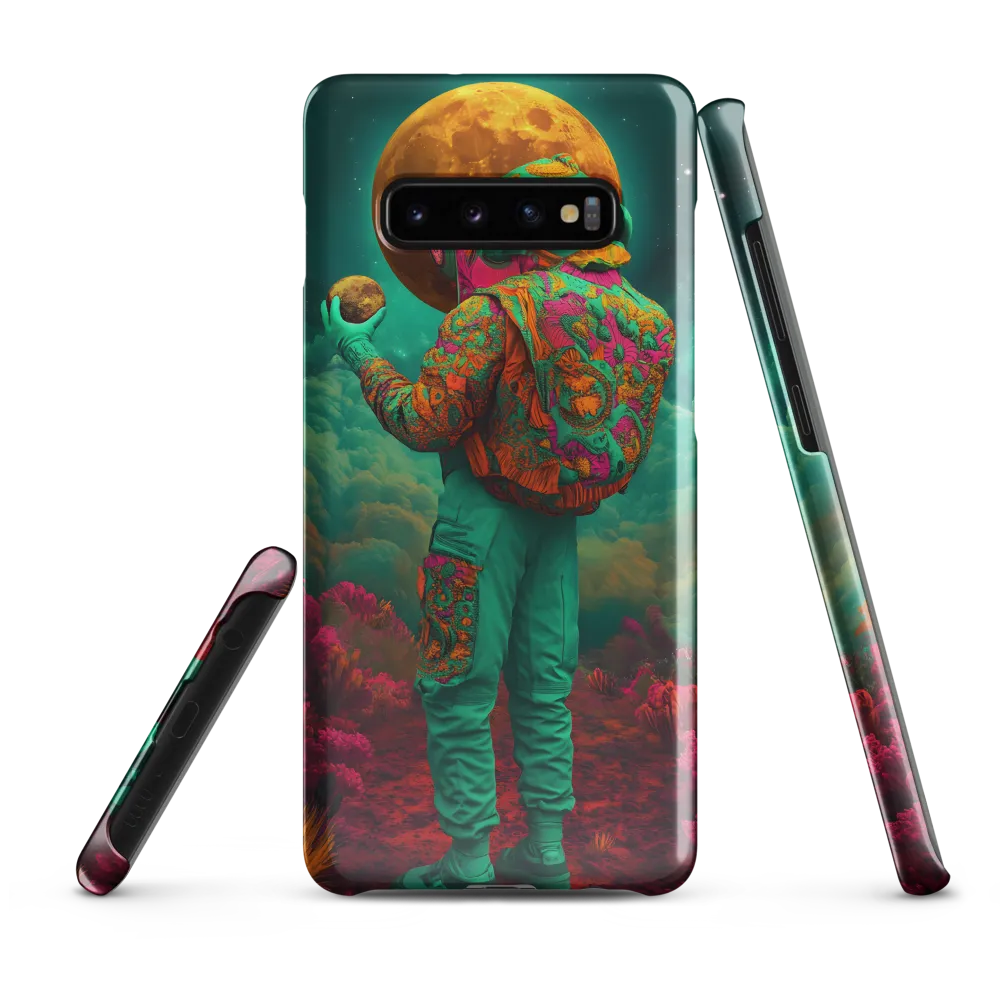 Cosmic Explorer: A Dance with the Unknown | Phone Case |  S10 Plus | Snap Case | Glossy