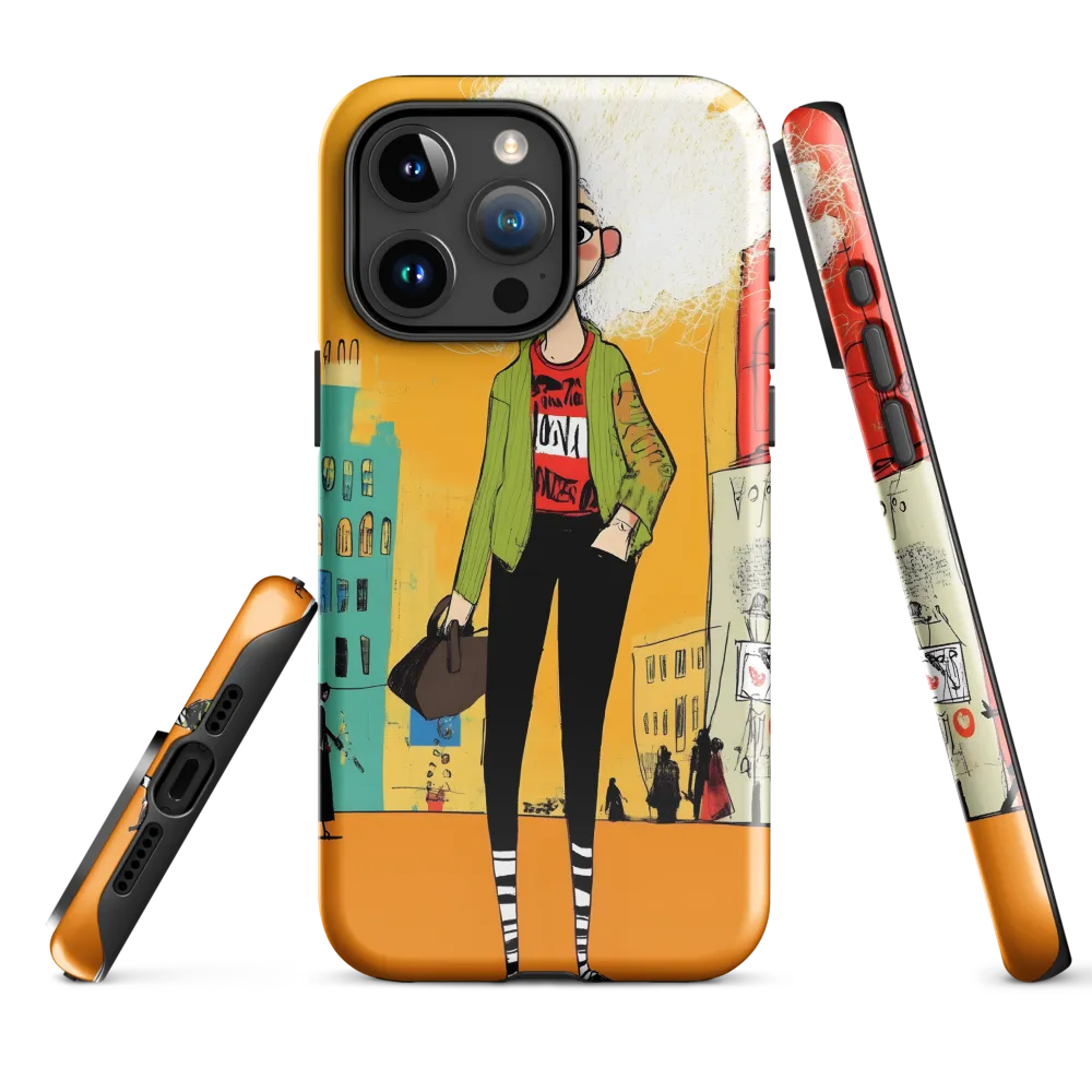 Urban Confidence | Phone Case |  15 Pro Max | Tough Case | Glossy