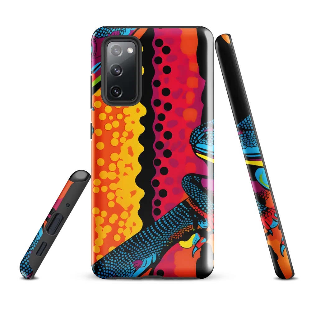 Colorful Encounters: The Playful Geckos