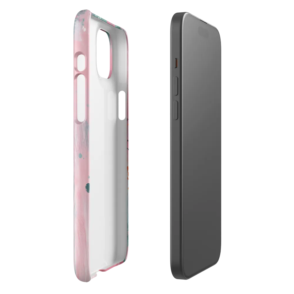 Dreamy Serenity: A Contemporary Portrait | Phone Case |  15 Plus | Snap Case | Glossy