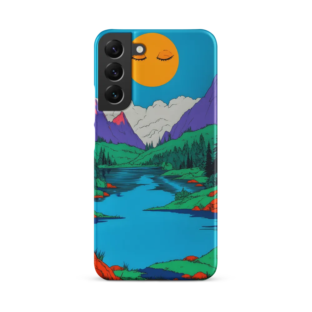 Whimsical Serenity in Vibrant Colors