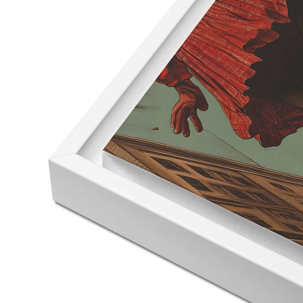 Flight of the Urban Dreamer | Canvas with White Frame | 12″×16″