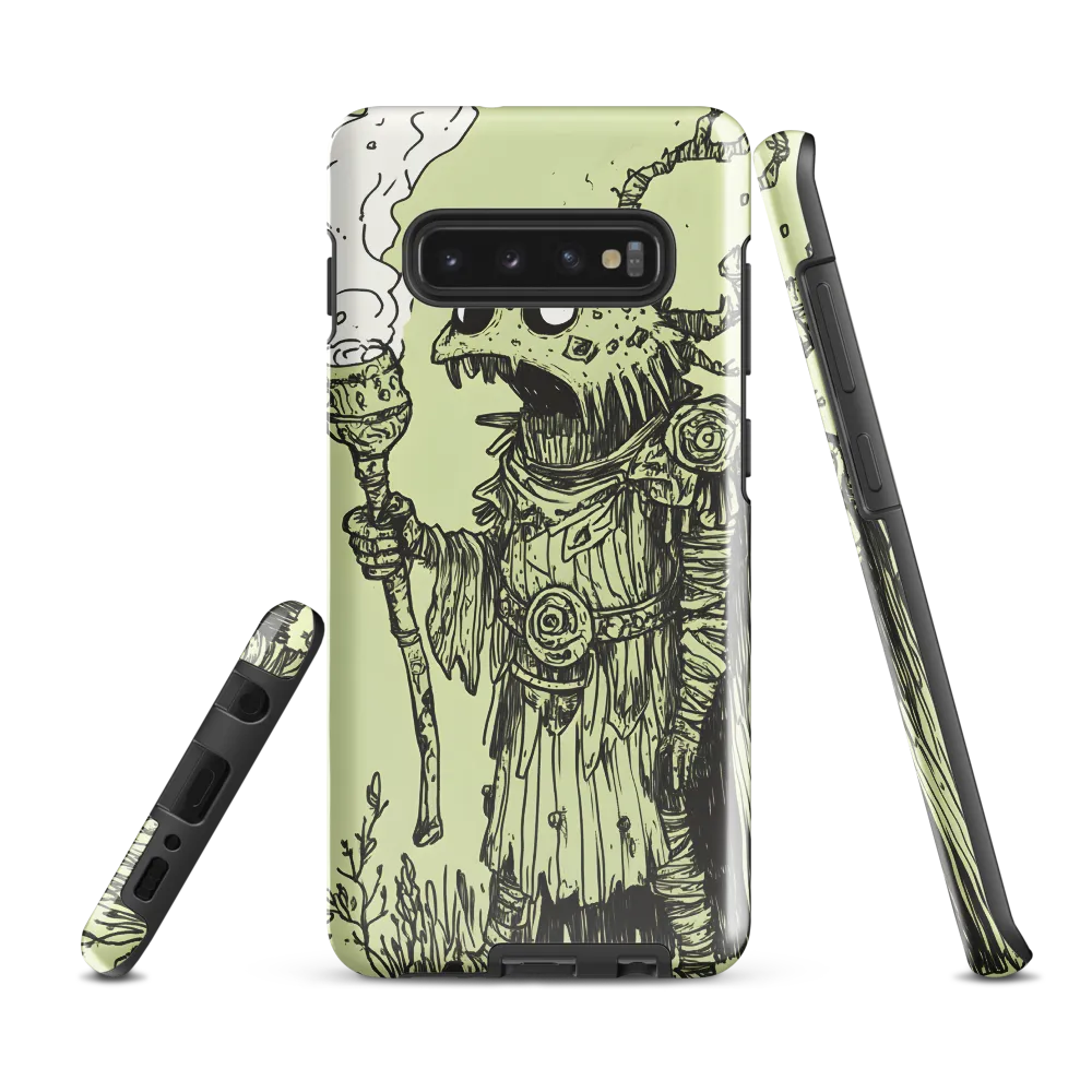 The Enigmatic Sorcerer of the Undergrowth | Phone Case |  S10 Plus | Tough Case | Glossy