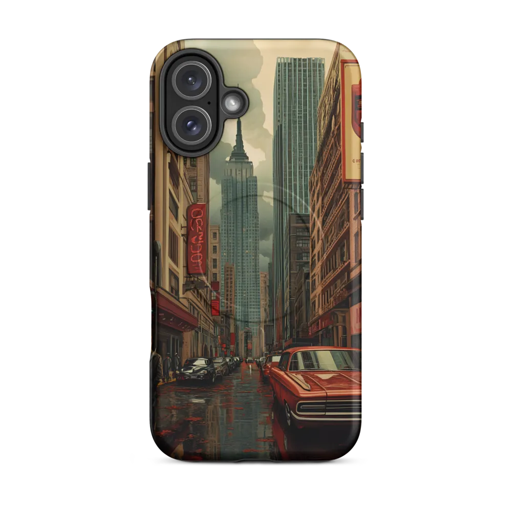 Nostalgic Cityscape: Reflections of a Forgotten Era