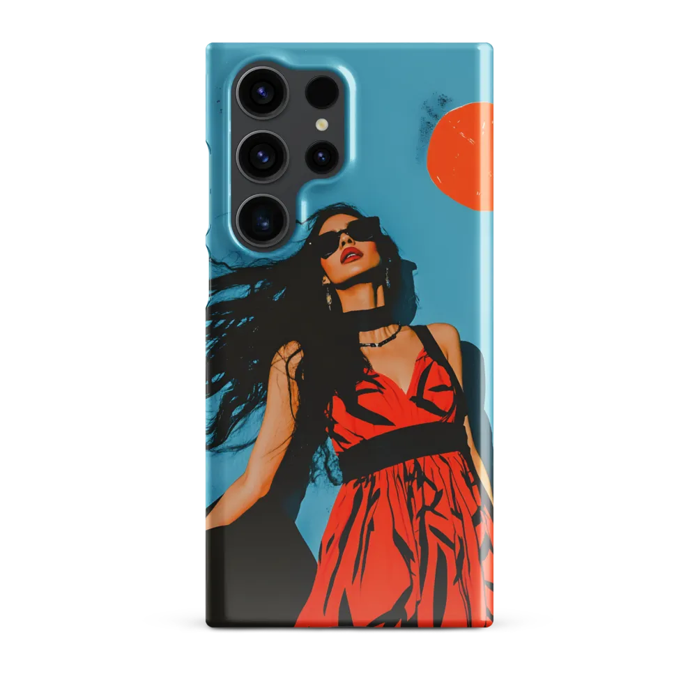 Sunset in Fashion: A Modern Portrait