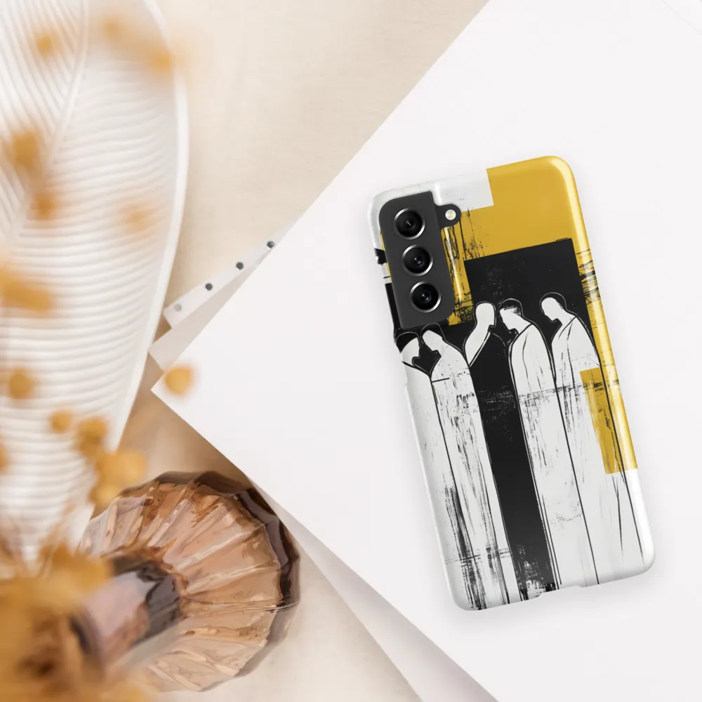 Contemplative Assemblage | Phone Case |  S21 FE | Snap Case | Glossy