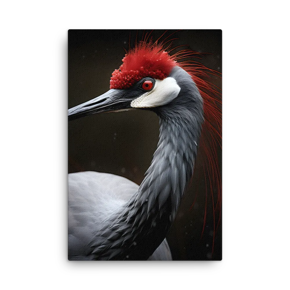 Ember-Crested Elegance | Thin Canvas | 20″×30″