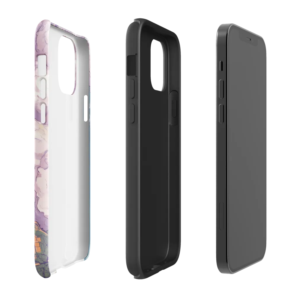 Serenity Over the Coast | Phone Case |  12 | Tough Case | Glossy