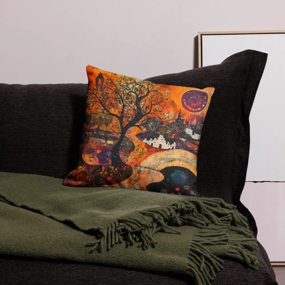 Whispers of an Enchanted Evening | Pillow | 18″×18″