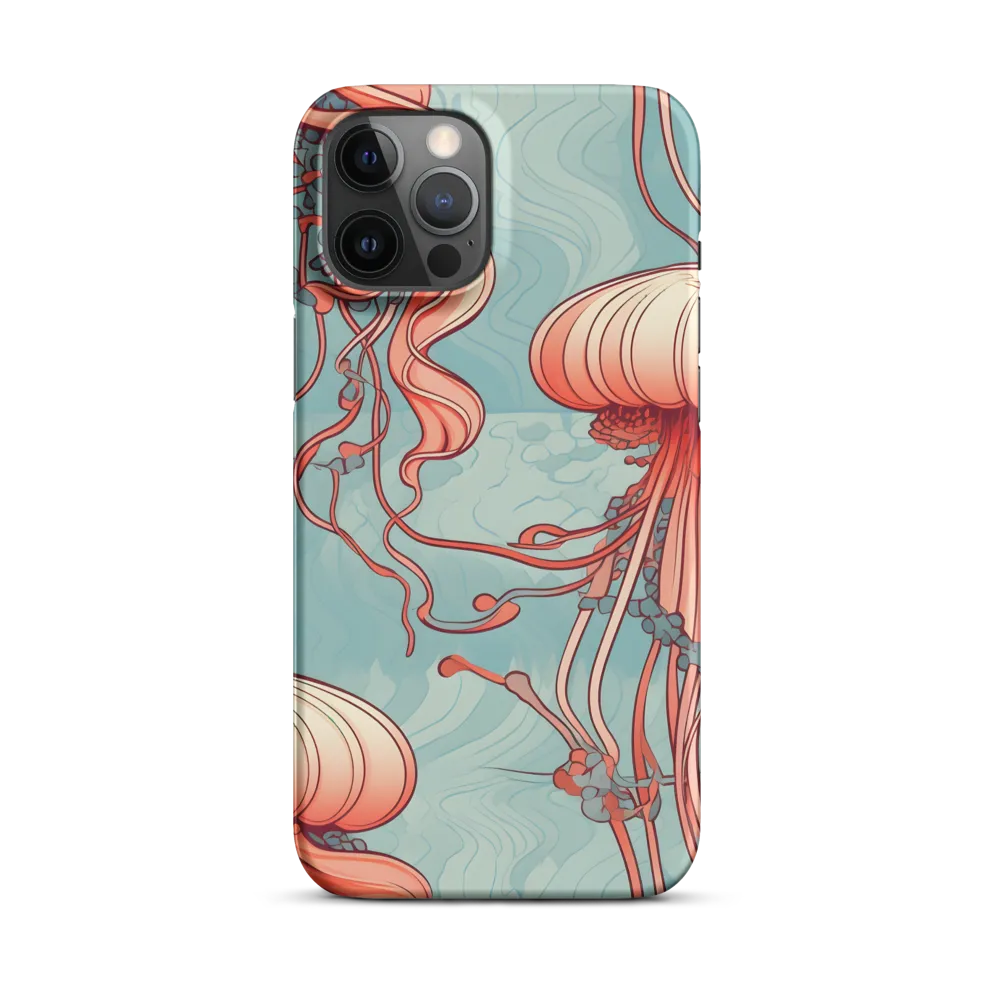 Ethereal Dance of Jellyfish | Phone Case |  12 Pro Max | Snap Case | Matte