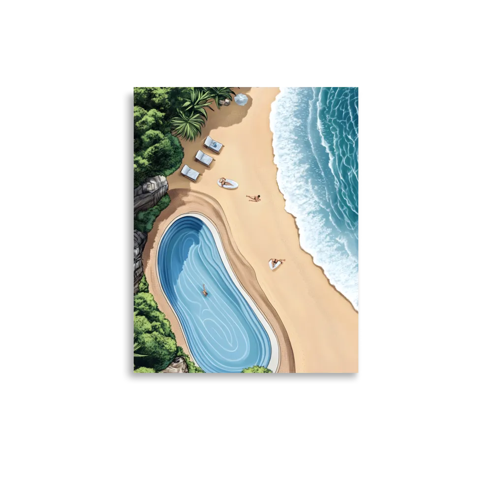 Serenity by the Shore | Poster | 11″×14″
