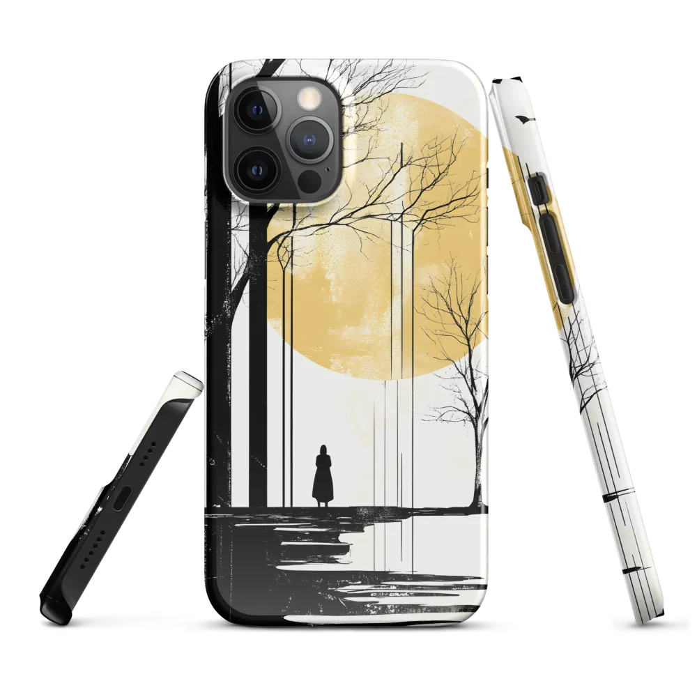 Solitude Under the Yellow Sun | Phone Case |  12 Pro Max | Snap Case | Glossy