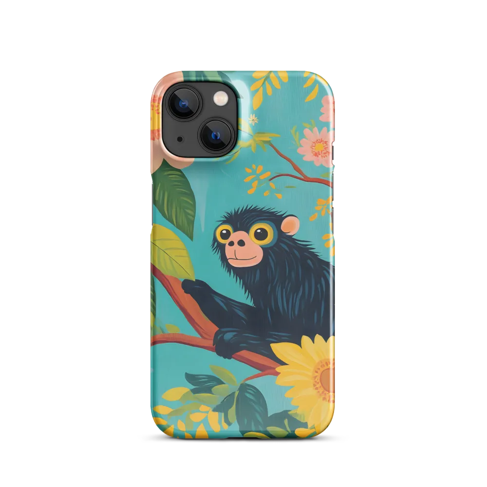 Joyful Encounter in a Floral Paradise