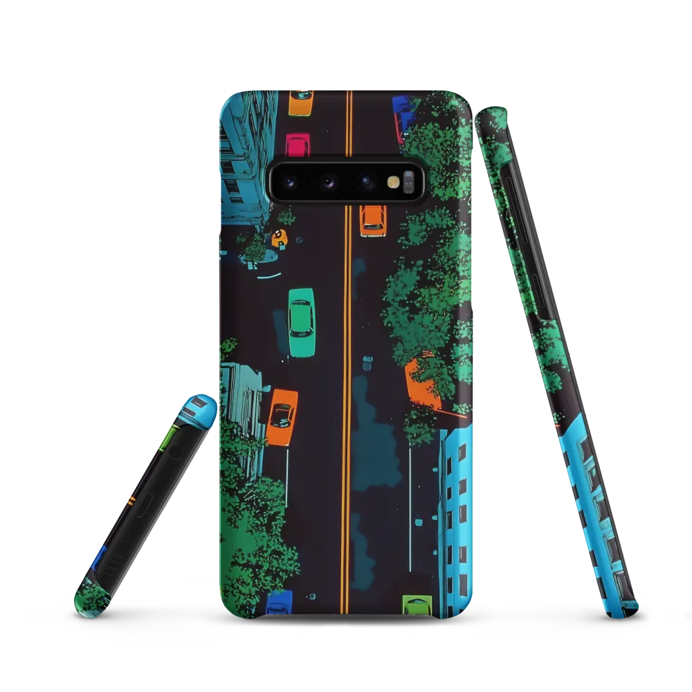 Urban Pulse: A Colorful Intersection