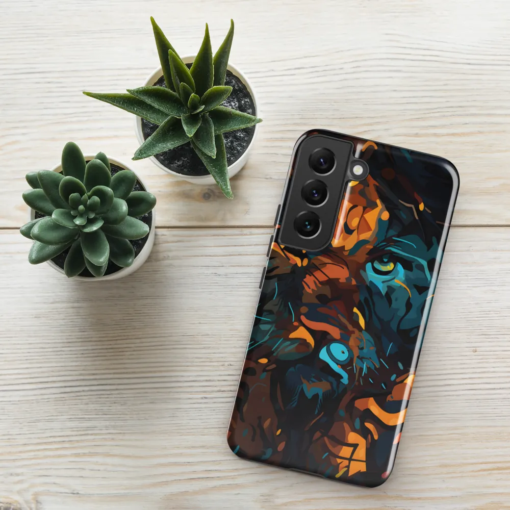 Tropical Enigma: A Wildlife Quartet | Phone Case |  S22 | Tough Case | Glossy