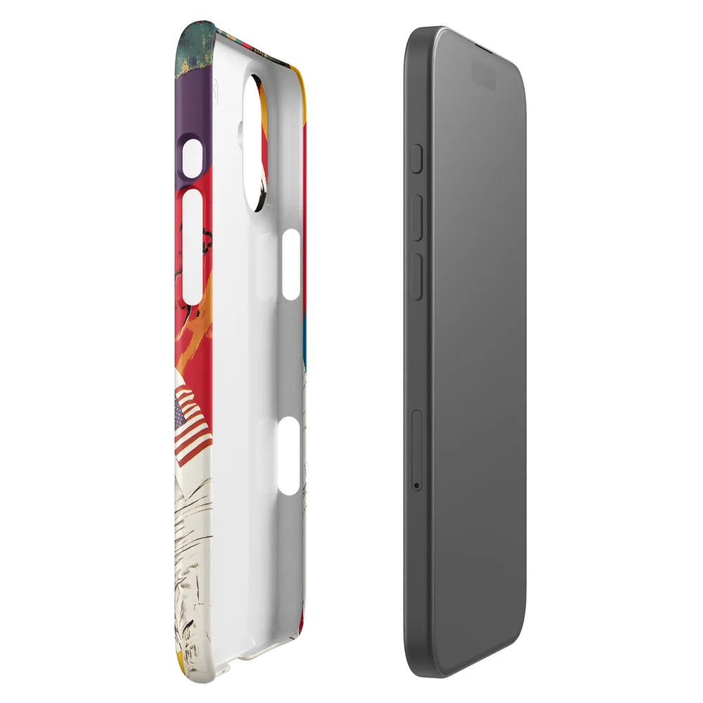 Cosmic Exploration: The Astronaut's Journey | Phone Case |  16 Plus | Snap Case | Glossy
