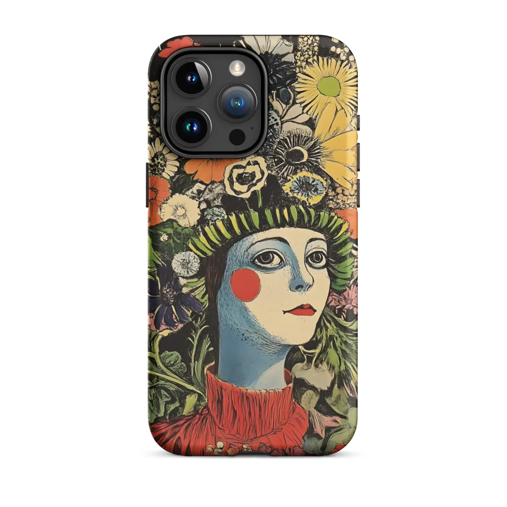 Floral Whimsy: A Portrait of Nature's Embrace