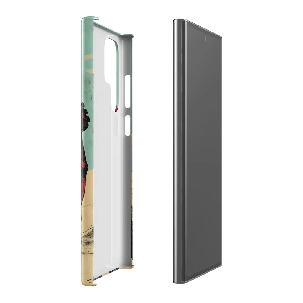 Futuristic Explorer: A Steampunk Adventure | Phone Case |  S22 Ultra | Snap Case | Glossy