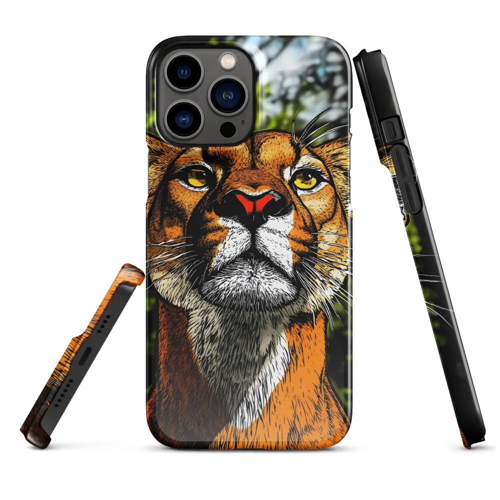 Regal Gaze: The Lioness in Focus