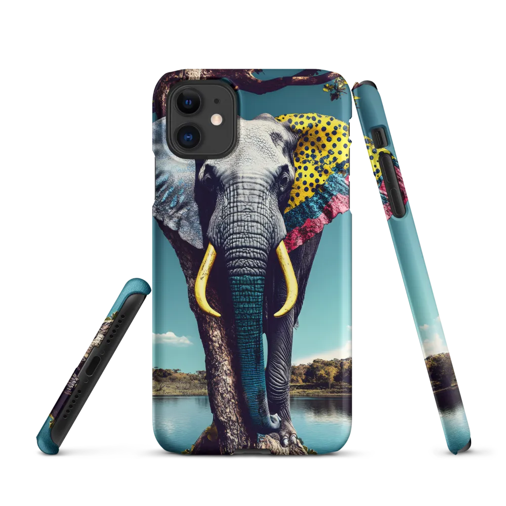 Playful Elegance: The Surreal Elephant