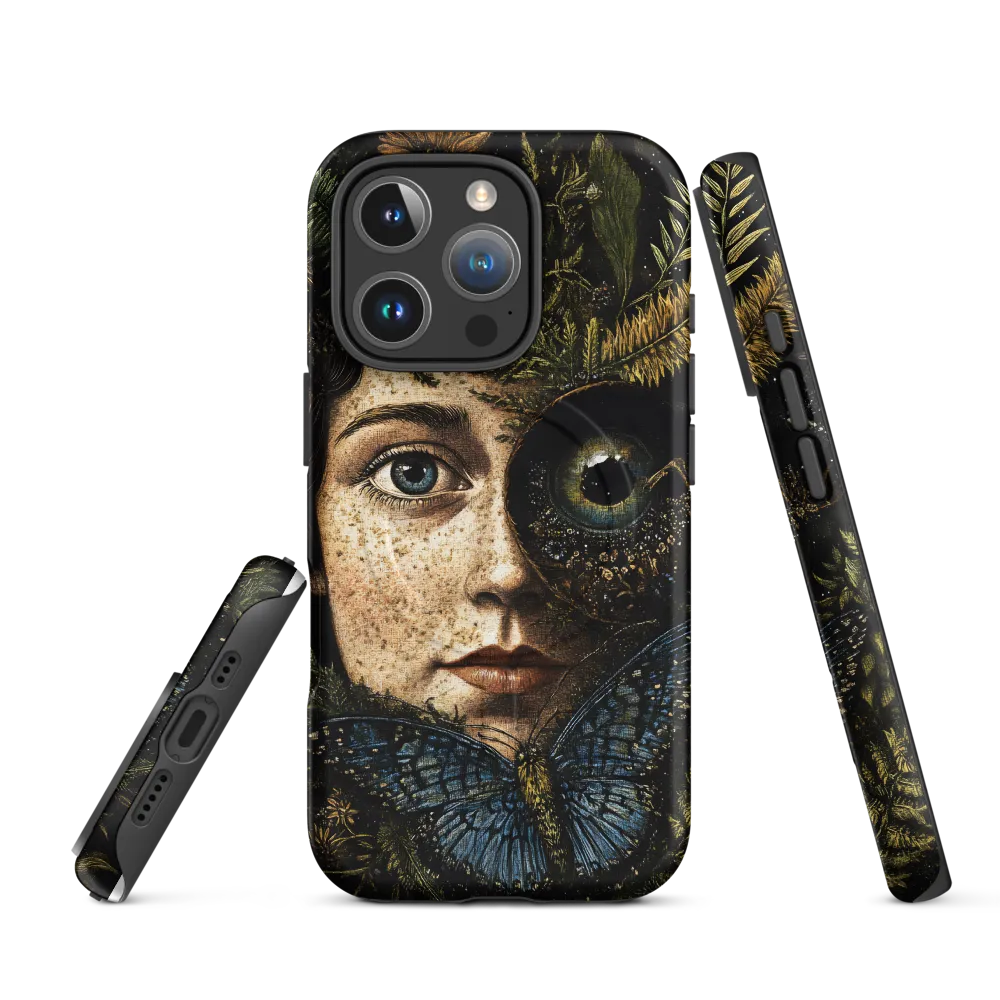 Nature's Embrace: A Surreal Portrait | Phone Case |  16 Pro | MagSafe® Tough Case | Matte