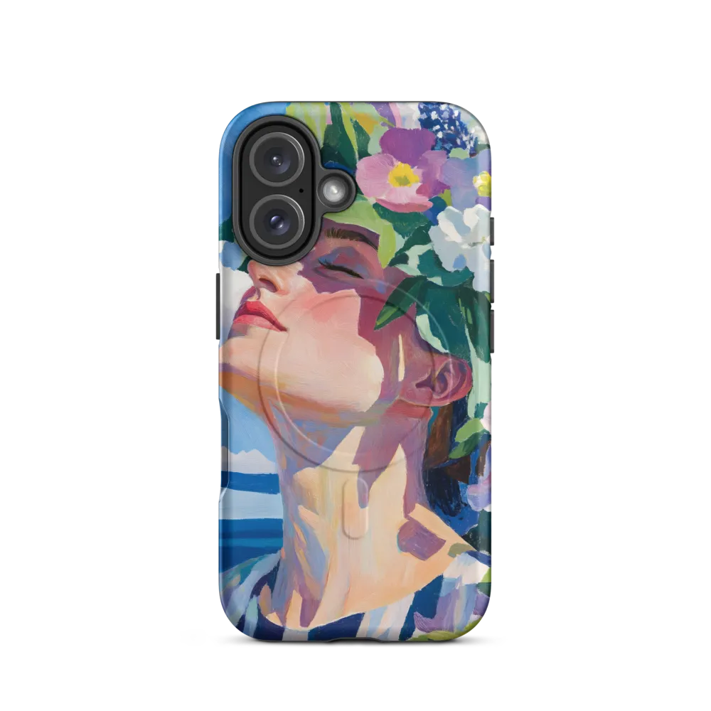 Blossom of Serenity | Phone Case |  16 | MagSafe® Tough Case | Matte