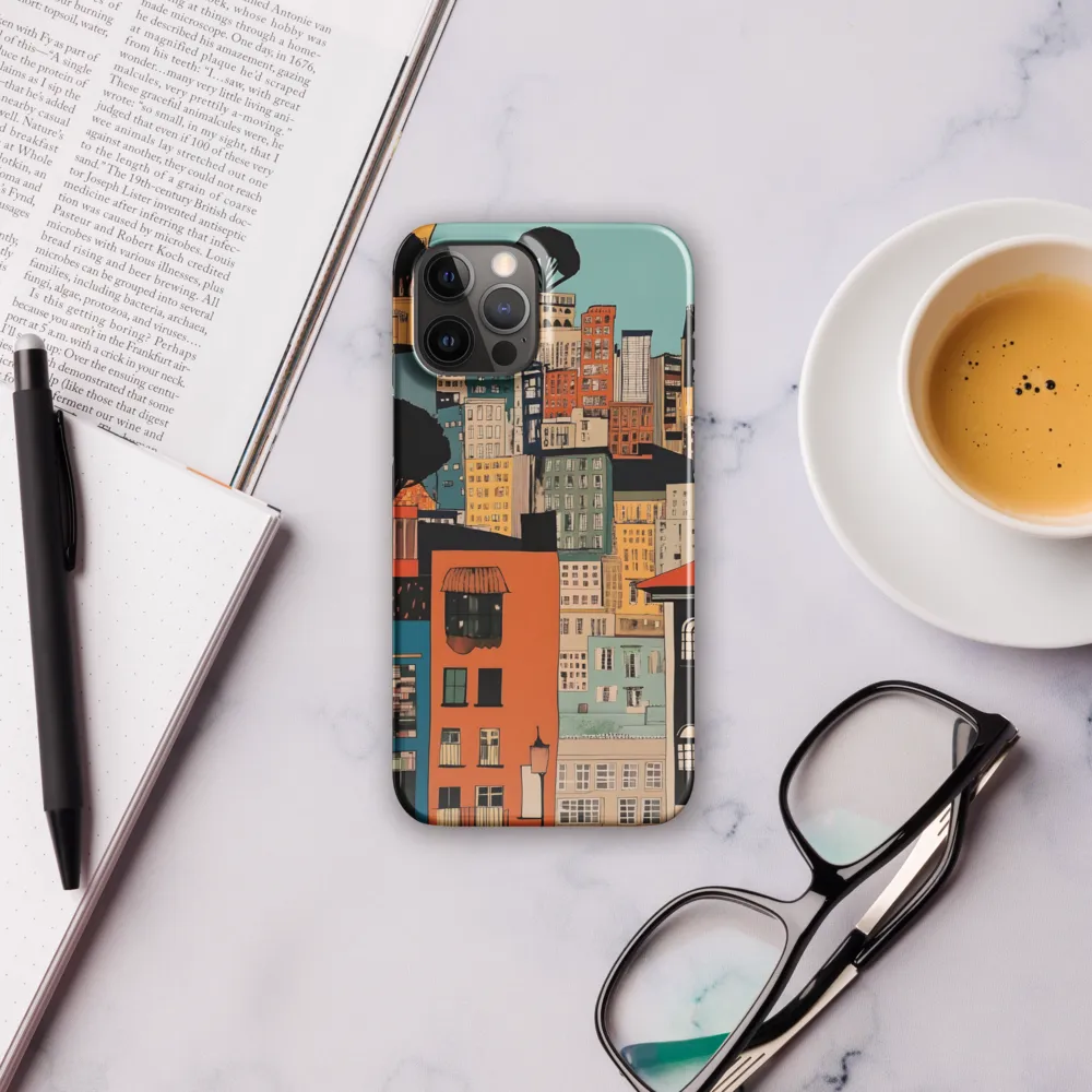 Urban Fusion: A Colorful Cityscape