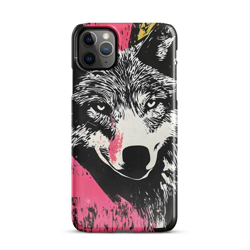 Intense Gaze of the Wolf | Phone Case |  11 Pro Max | Snap Case | Glossy