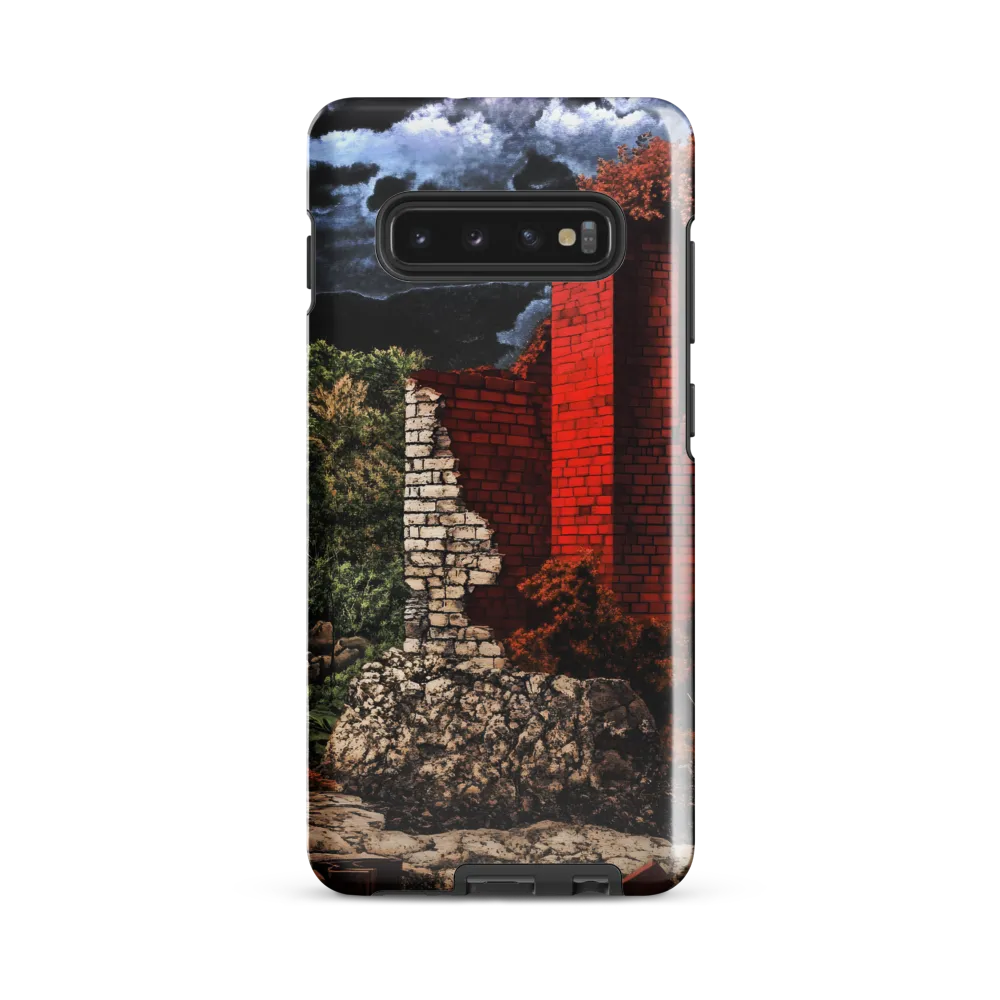 Resilience in Ruins | Phone Case |  S10 Plus | Tough Case | Glossy