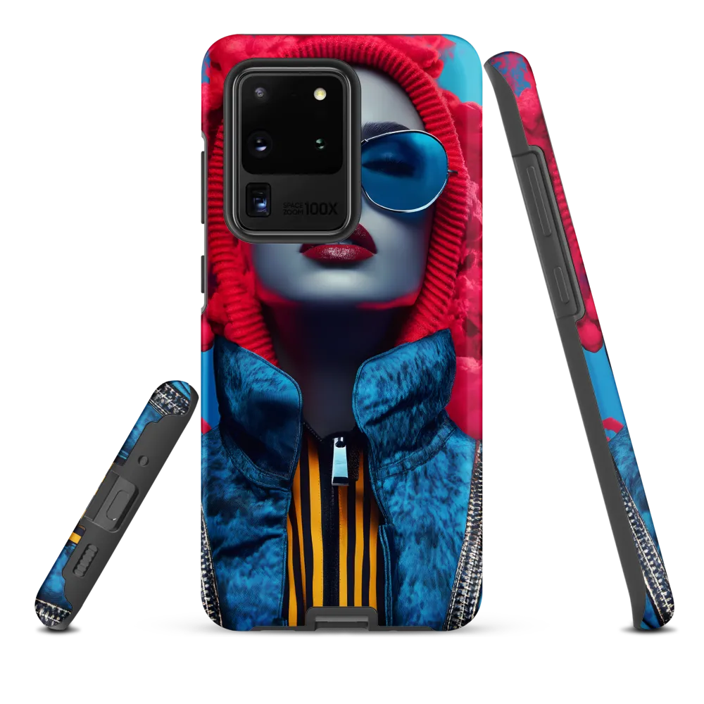 Bold Elegance in Digital Fashion
