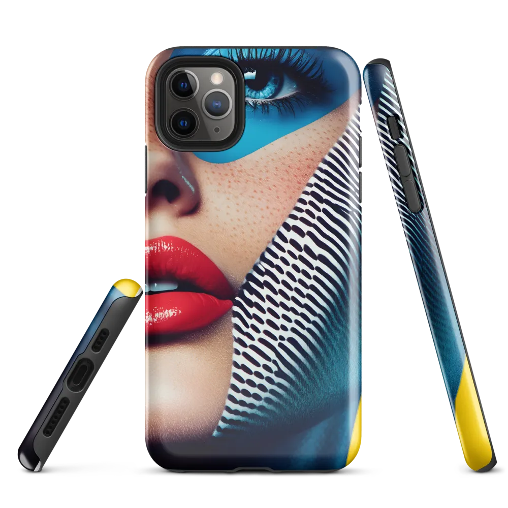 Bold Expressions: A Modern Portrait | Phone Case |  11 Pro Max | Tough Case | Glossy