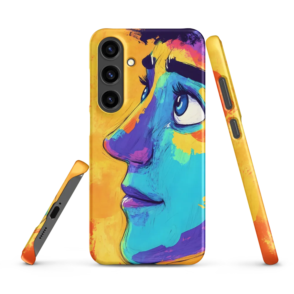 Whispers of Curiosity | Phone Case |  S24 Plus | Snap Case | Matte