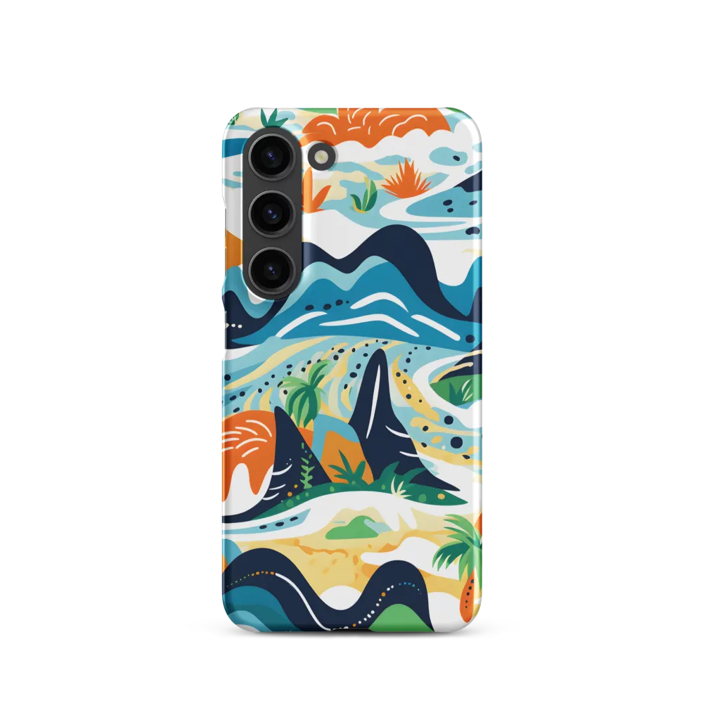 Abstract Tropical Landscape