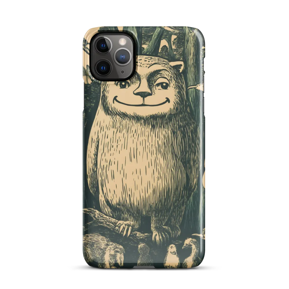 Forest Guardian: A Whimsical Encounter | Phone Case |  11 Pro Max | Snap Case | Glossy