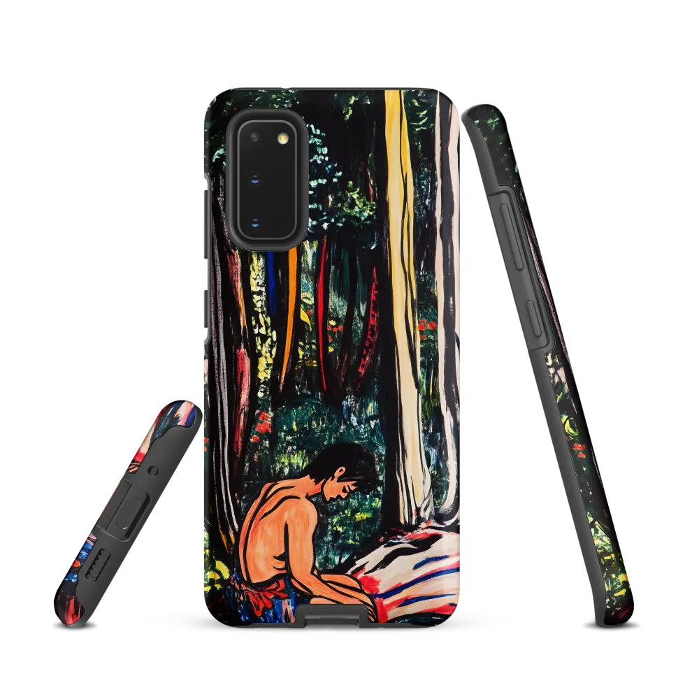 Contemplation in Nature | Phone Case |  S20 | Tough Case | Matte
