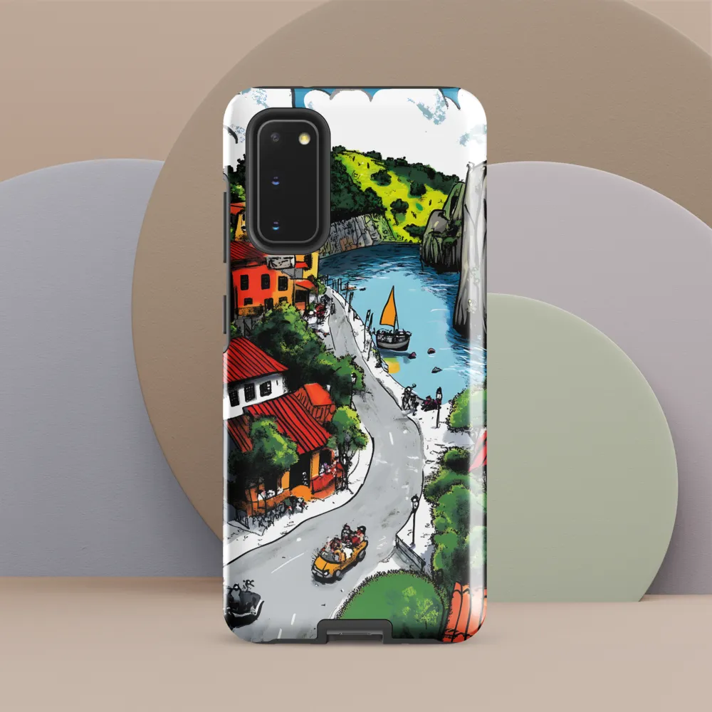 Whimsical Village by the Water