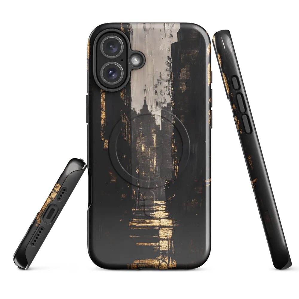 Whispers of Gold | Phone Case |  16 Plus | MagSafe® Tough Case | Glossy