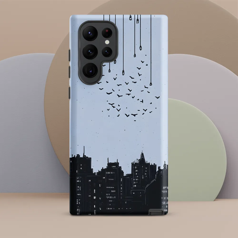 Elevated Serenity: A Minimalist Cityscape