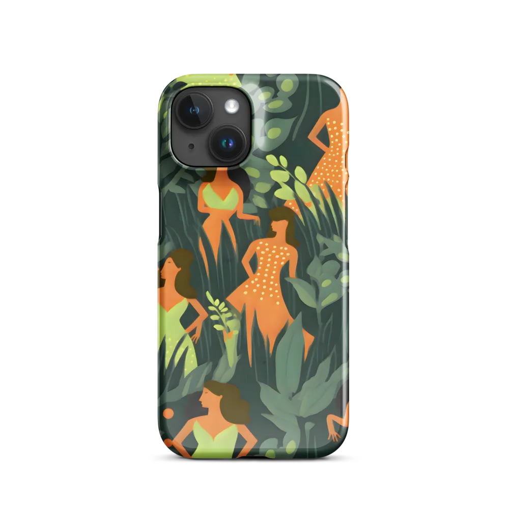 Playful Harmony in Patterns | Phone Case |  15 | Snap Case | Glossy