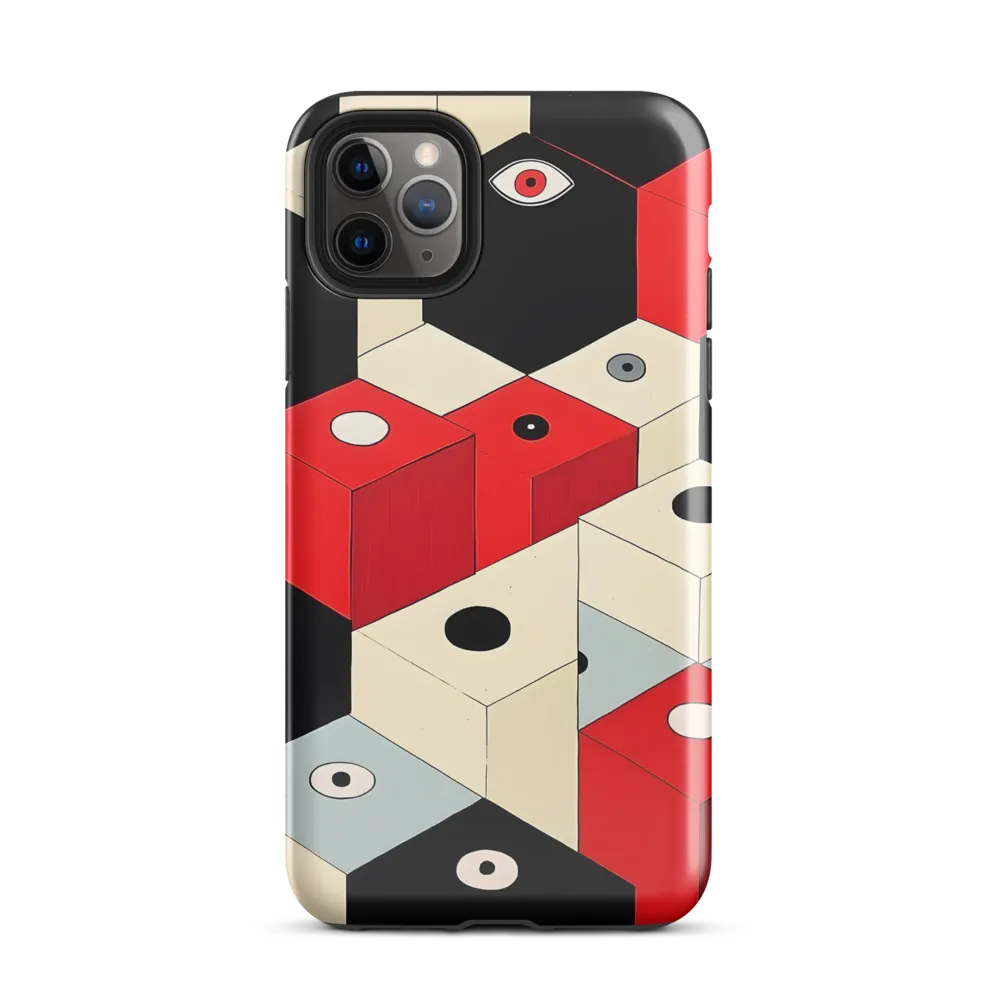 Dynamic Cubism | Phone Case |  11 Pro Max | Tough Case | Glossy