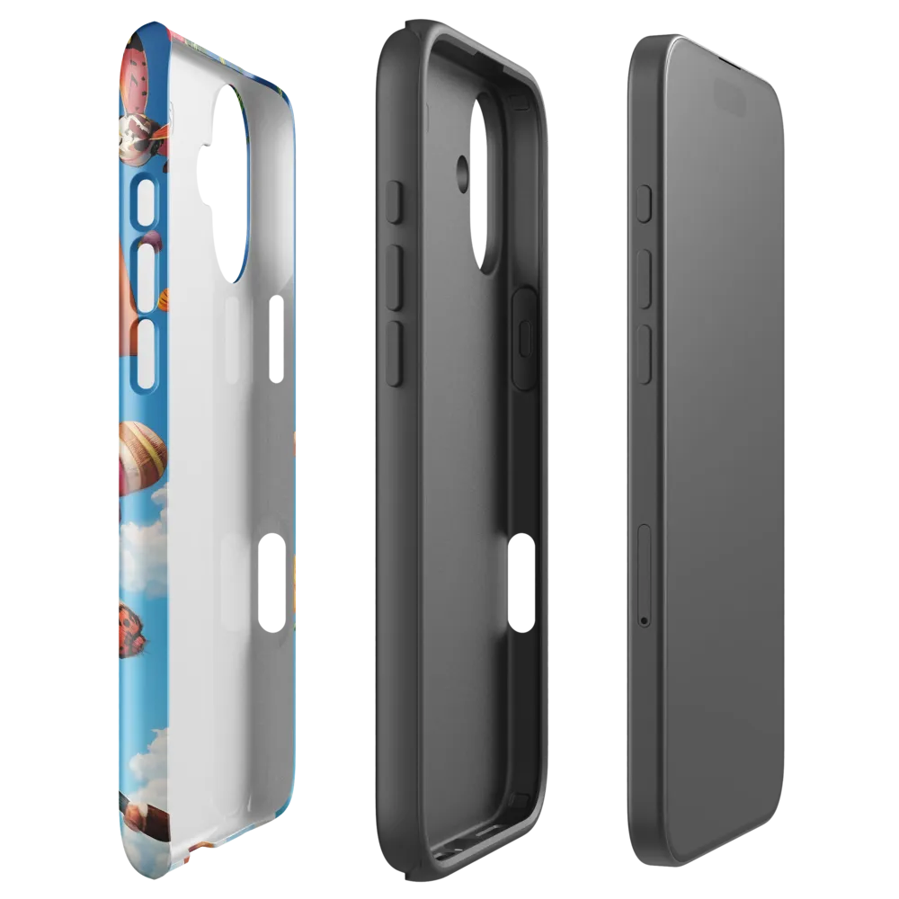 Joyful Whimsy | Phone Case |  16 Plus | Tough Case | Glossy